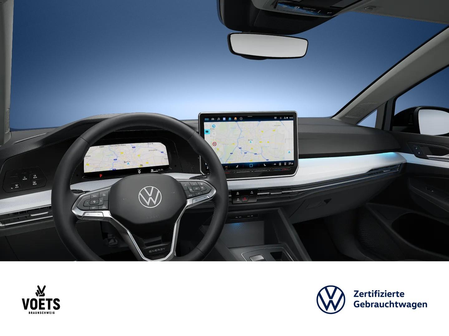 Volkswagen Golf Life Energy 1.5 eTSI DSG LED+RearView+PDC, миниатюра 9