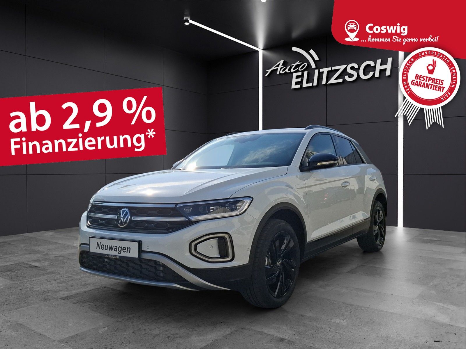 Fahrzeugabbildung Volkswagen T-Roc Style TDI DSG IQ.Light 4M Navi ACC AHK App