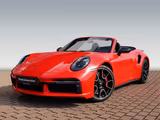 Porsche 911 992 Turbo Cabriolet lava/Burmester/Lift/ - Porsche mit Benzin-Antrieb: Orange, Cabrio