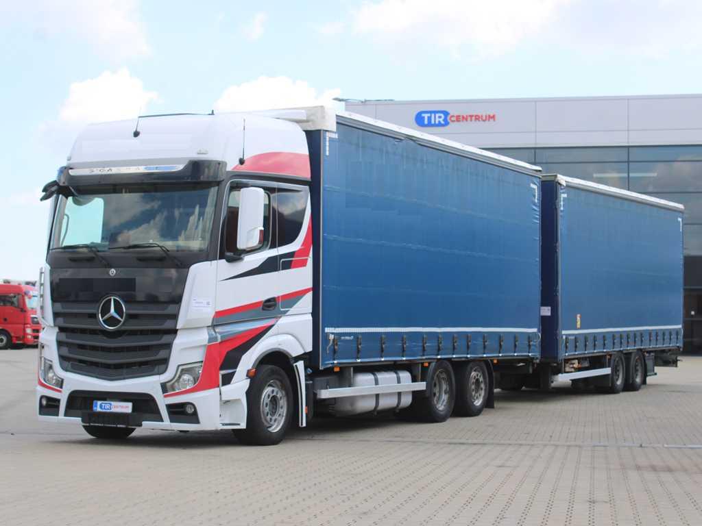 Mercedes-Benz Actros 2645, EURO 6, 6X2, TRANSIT SET + HIPOCAR