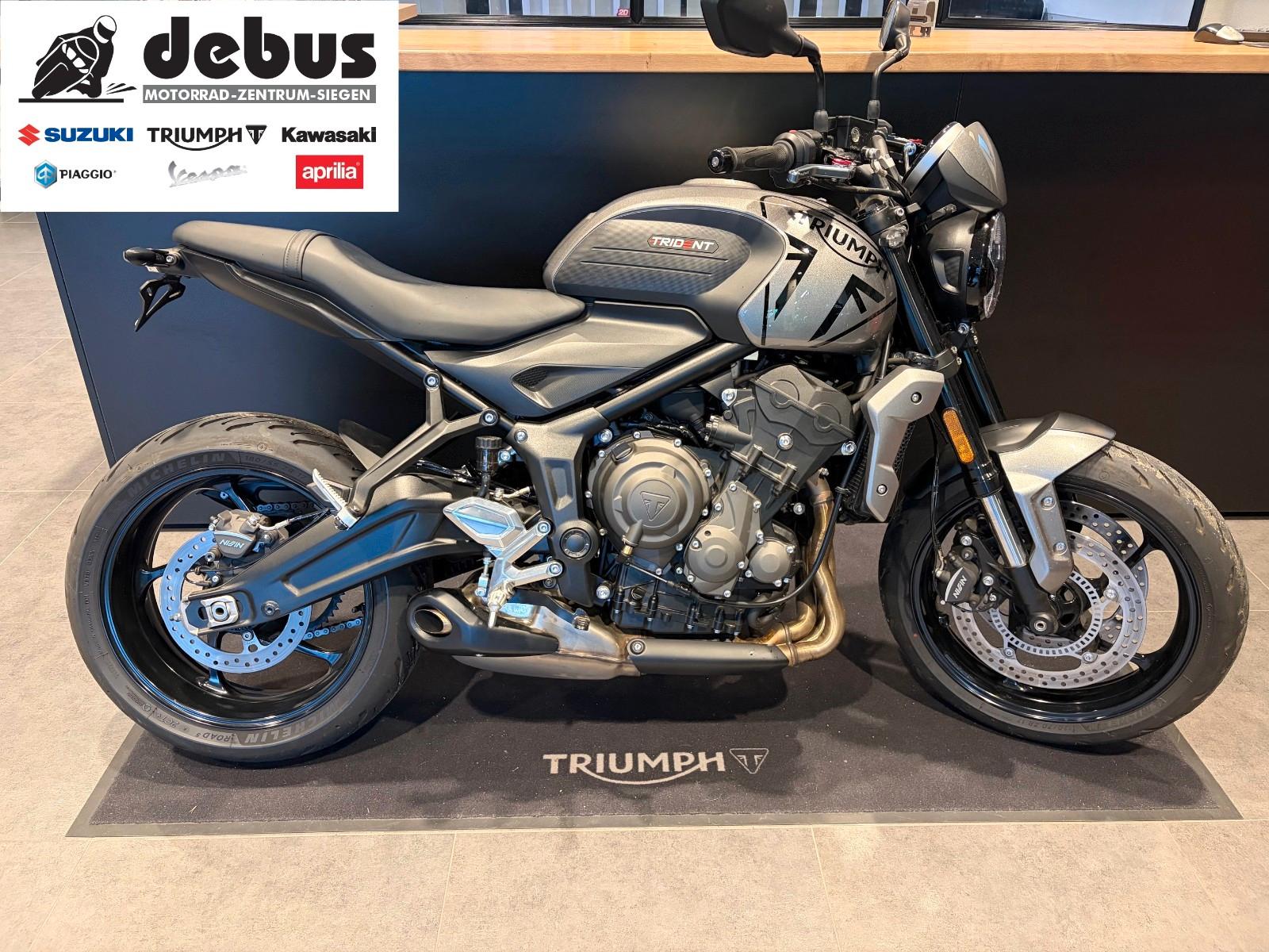 Triumph Trident 660, 1te Hand, Quickshifter, div. Umbau