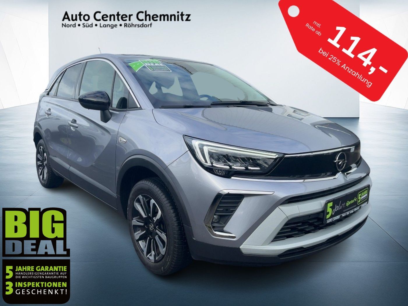 Opel Crossland AT6 Elegance LED/Navi/Ergo/PDC/Kamera