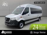 Mercedes-Benz Sprinter 317 Kombi L3H2 Dachklima*360°K*AHK*AUT* - Mercedes-Benz Sprinter: Silber