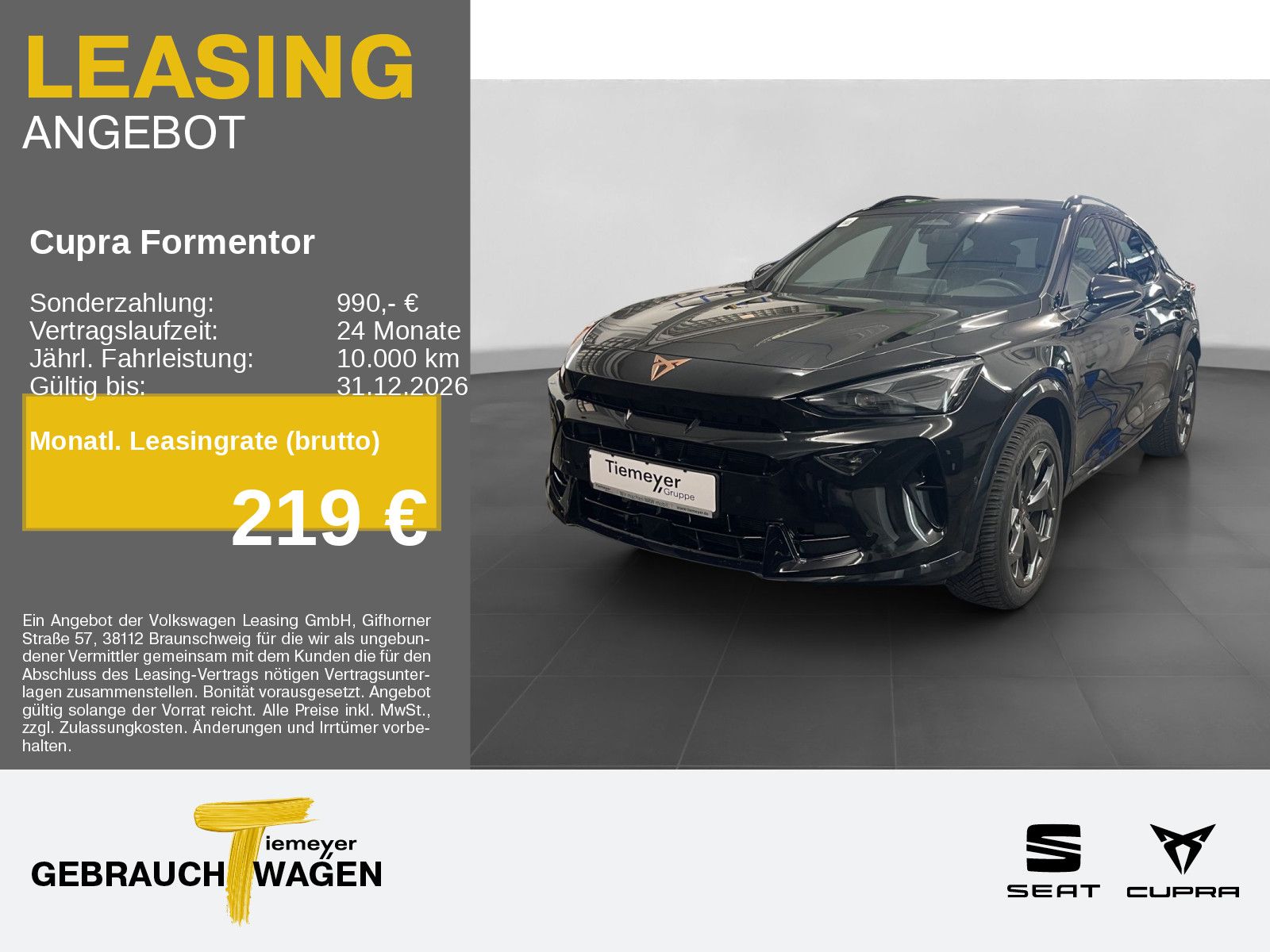 Cupra Formentor 2.0 TDI SUPERSPORT MATRIX 360° NAVI