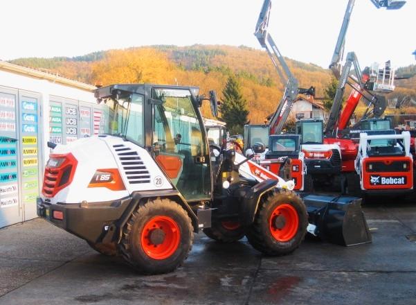 Bobcat Kompakt-Radlader L 85 4x4 Schaufel Gabel *KLIMA*