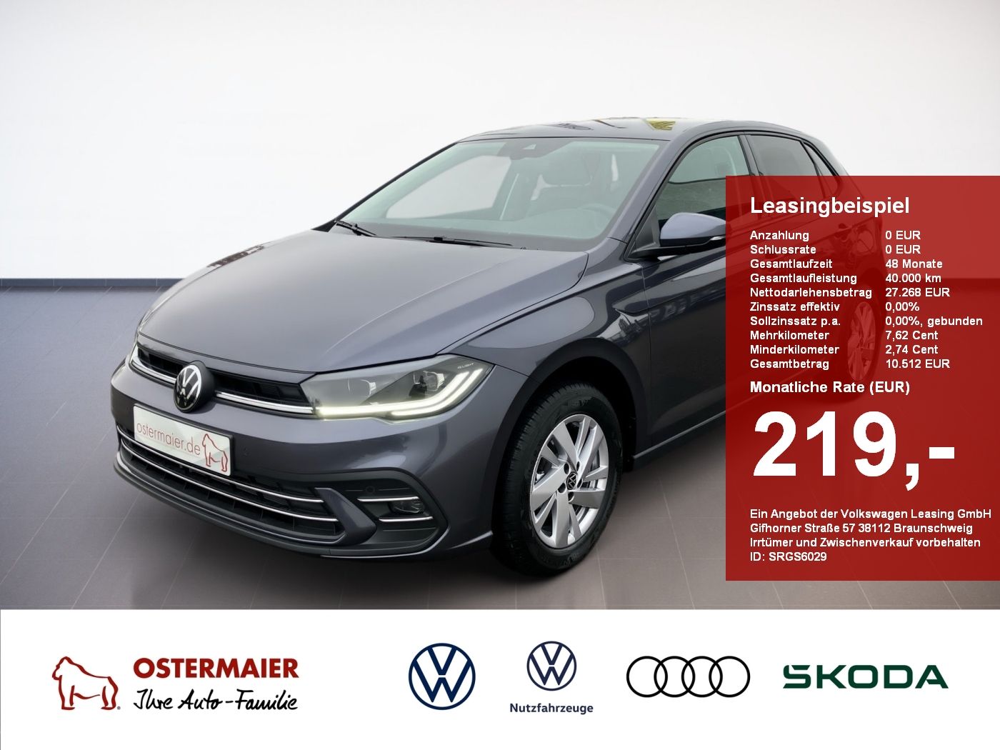 Volkswagen Polo Style 1.0 TSI DSG Travel&Comfort-Paket.Clim