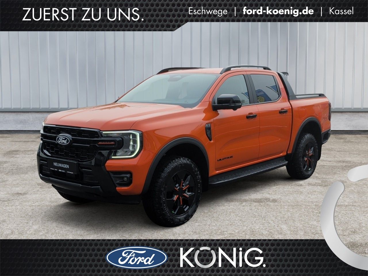 Ford Ranger DK Wildtrak Plug-In-Hybrid AHK+360Kamera