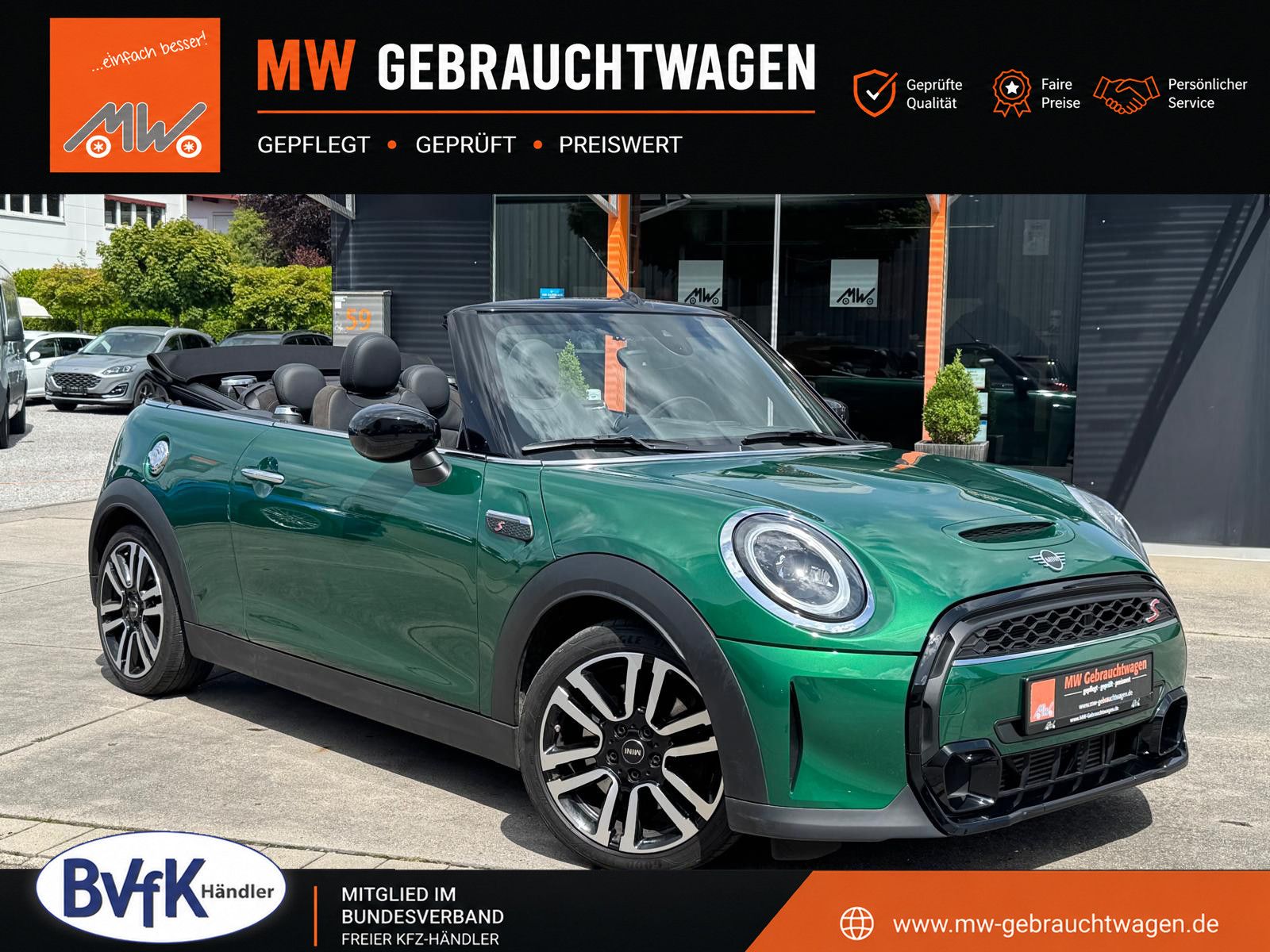 Fahrzeugabbildung MINI COOPER S Cabrio Classic-Trim Aut. ACC HUD KAM BT