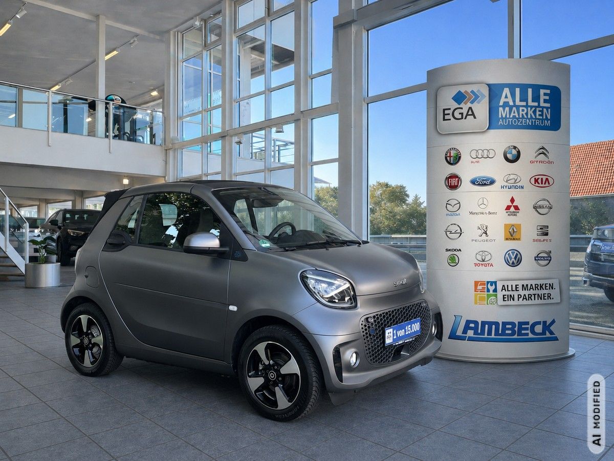 Smart ForTwo EQ cabrio*EXCLUSIVE*22kW*CAM*MEDIA*ALLW*L