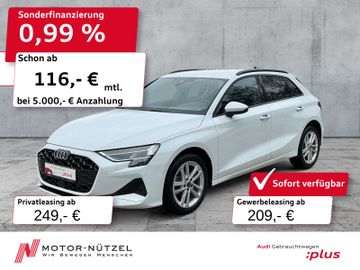 Audi Leasingangebot: Audi A3 Sportback 30 TDI ADVANCED LED+NAVI+HuD+SONOS