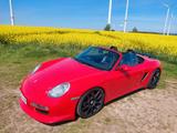 Porsche Boxster 2.7 MJ06 987 - Porsche Boxster: Rot, Leder