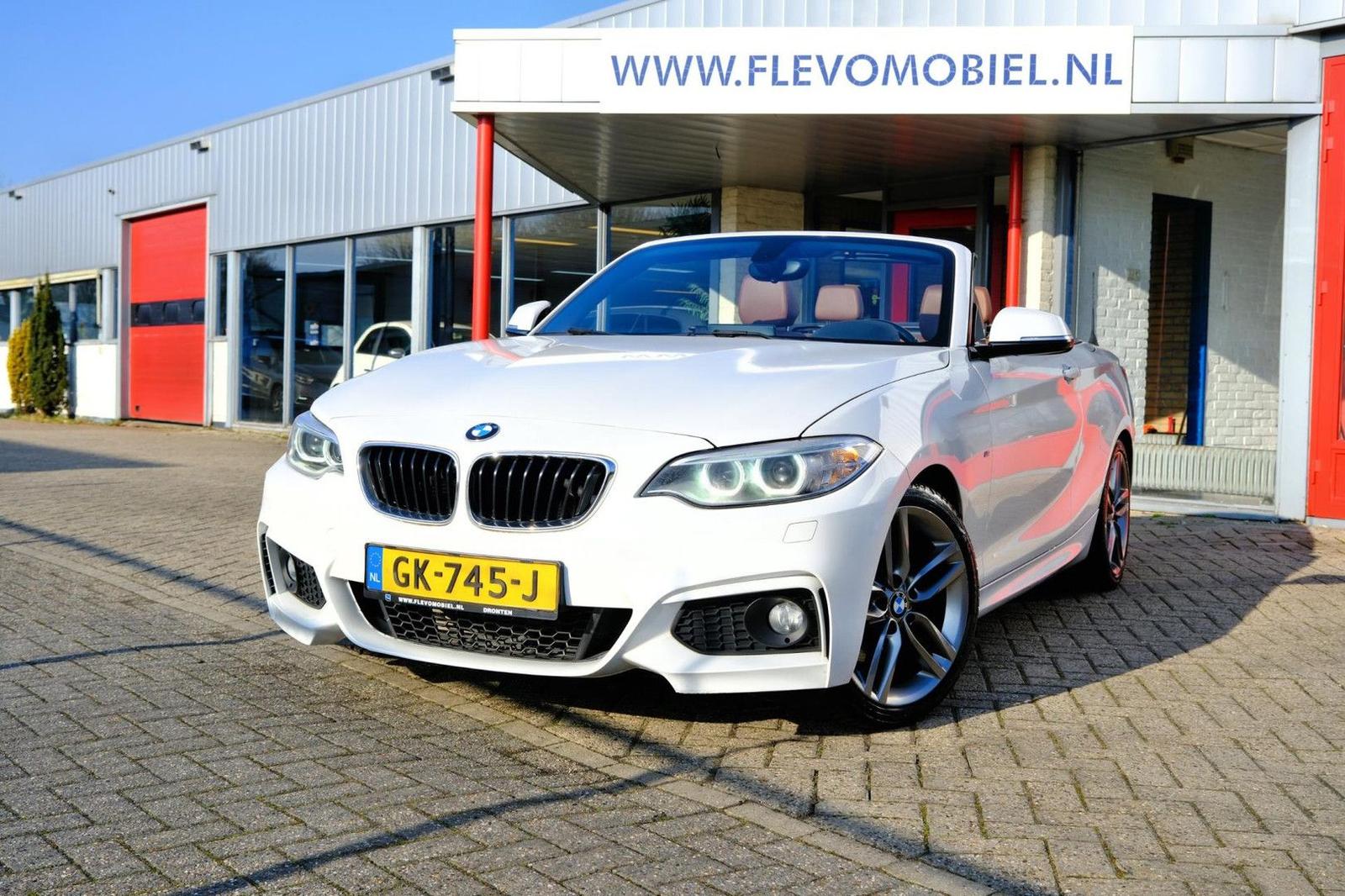 BMW 220 2-serie Cabrio 220i M Sport Aut. Leder|Xenon