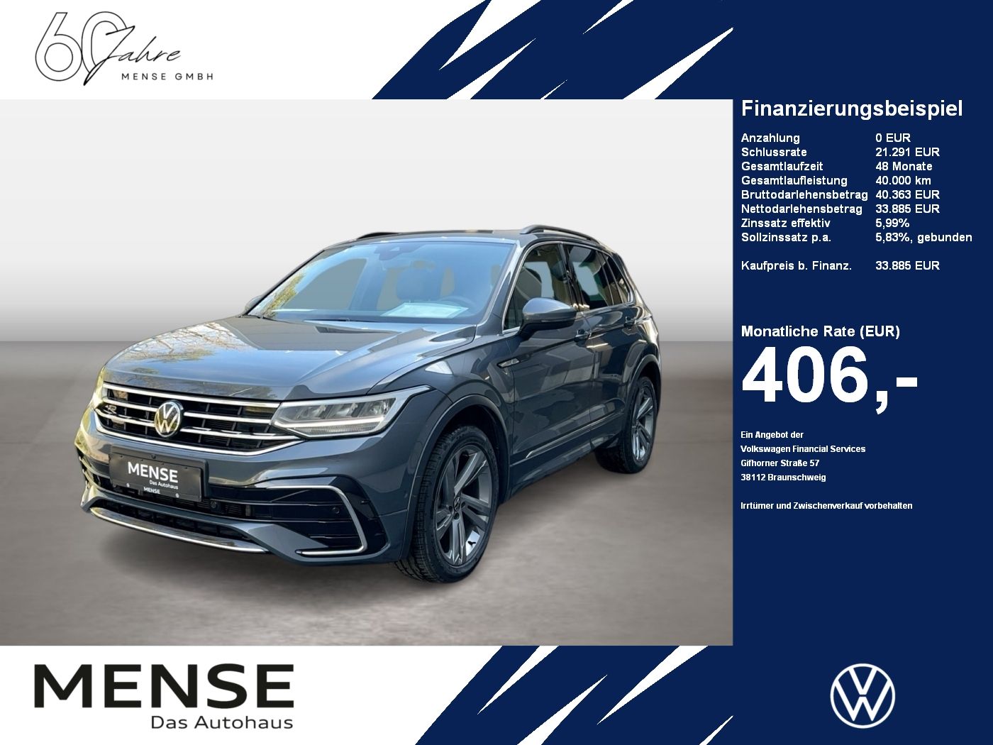Volkswagen Tiguan 2.0 TDI R-line Matrix|CarPlay|AHK|Pano|SD