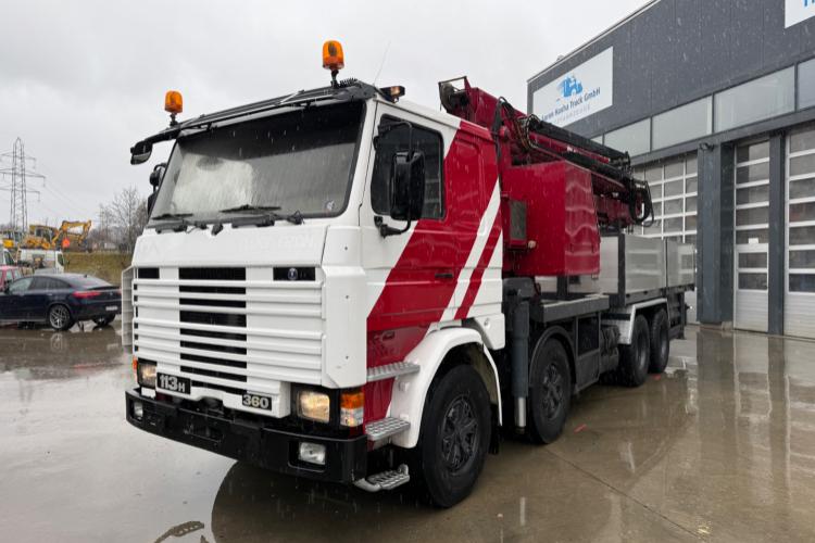 Scania 113 8x4 Autokran Cormach 87000 42 Meter
