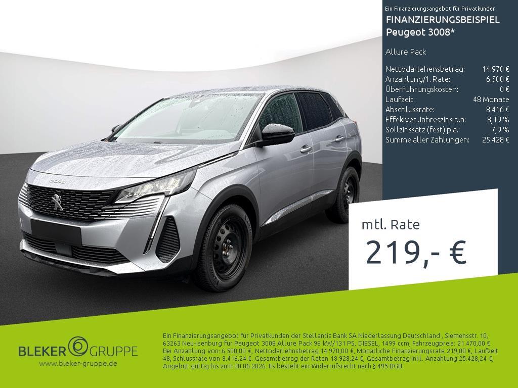 Peugeot 3008 Allure Pack BlueHDi 130 EAT8