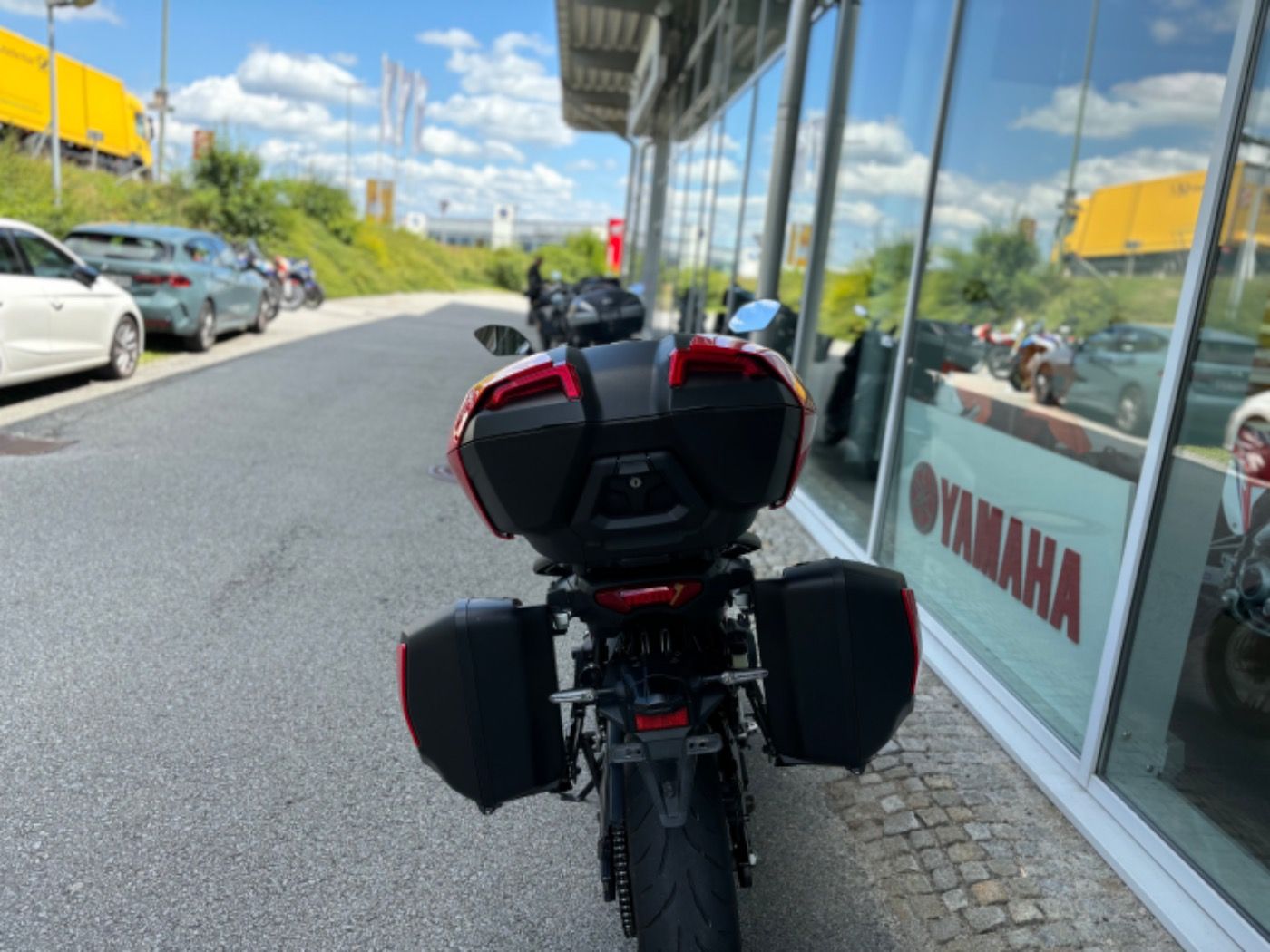 Fahrzeugabbildung Yamaha Tracer 9 GT Seitenkoffer, Topcase
