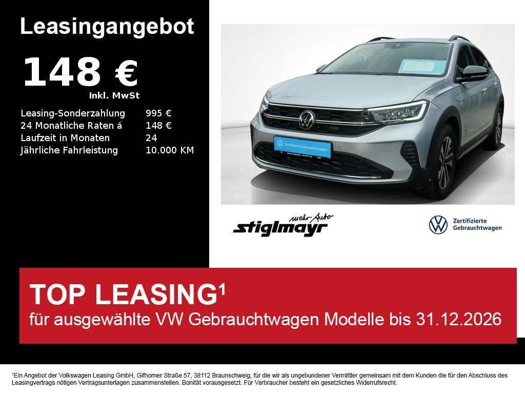 Volkswagen Taigo Life Energy 1.0 TSI Navi Sitzhzg. LED PDC