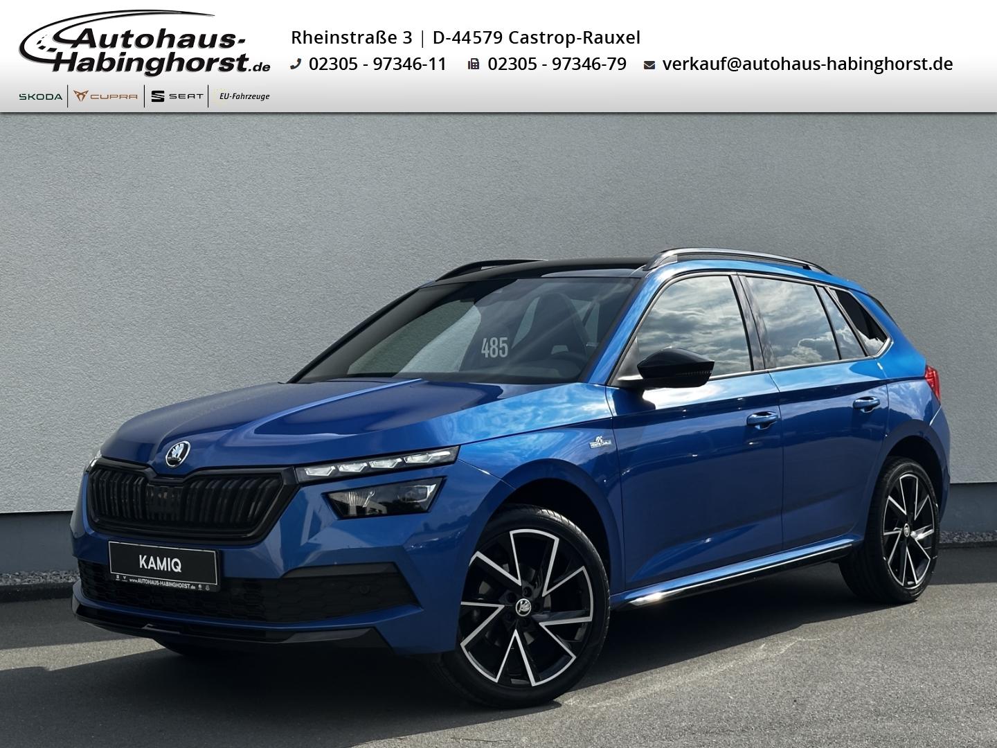 Skoda Kamiq 1.0 TSI Monte Carlo Pano PDC LED SmartLink