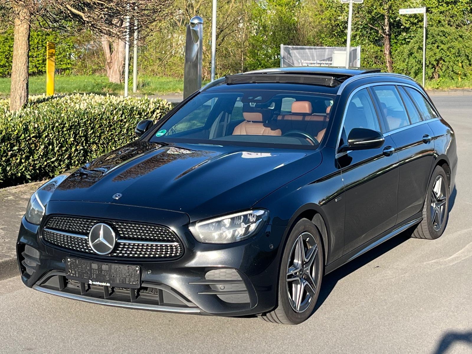 Mercedes-Benz E300 de AMG Facelift AHK Panorama Leder Braun