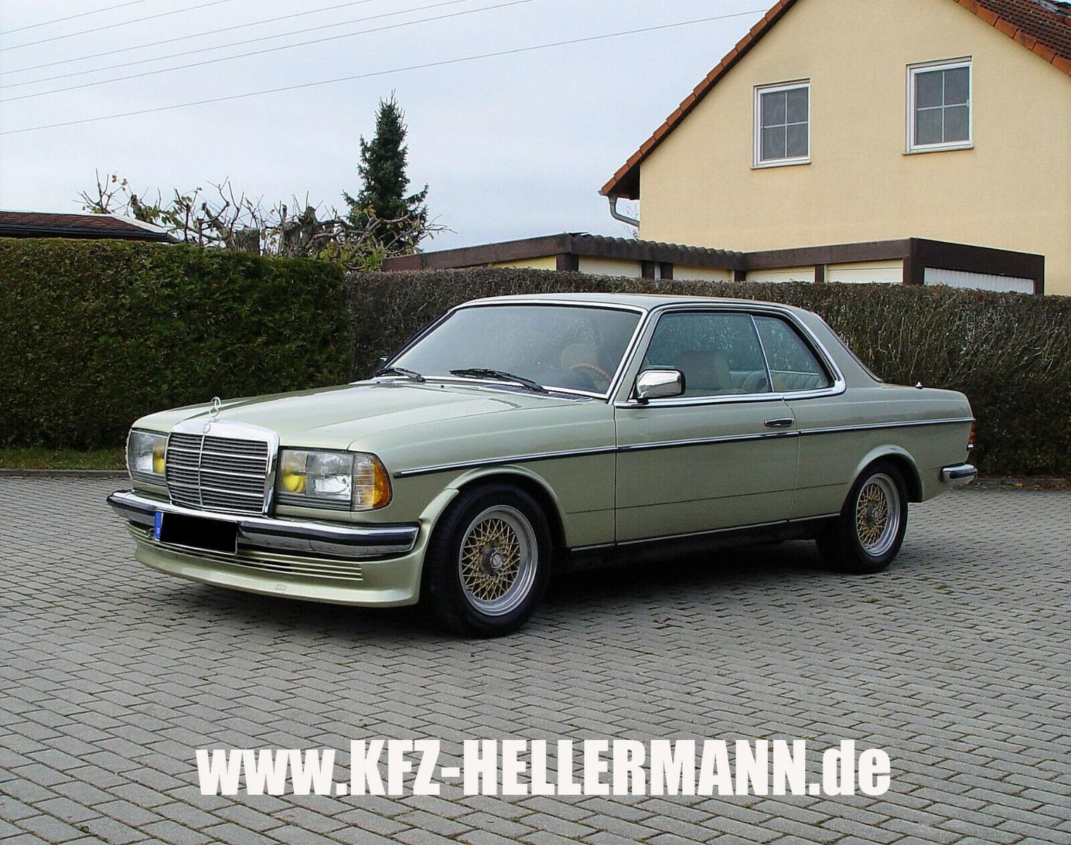 Mercedes-Benz W123/230 CE-Coupe/H.Zul./134.Tkm/pin.gflegt
