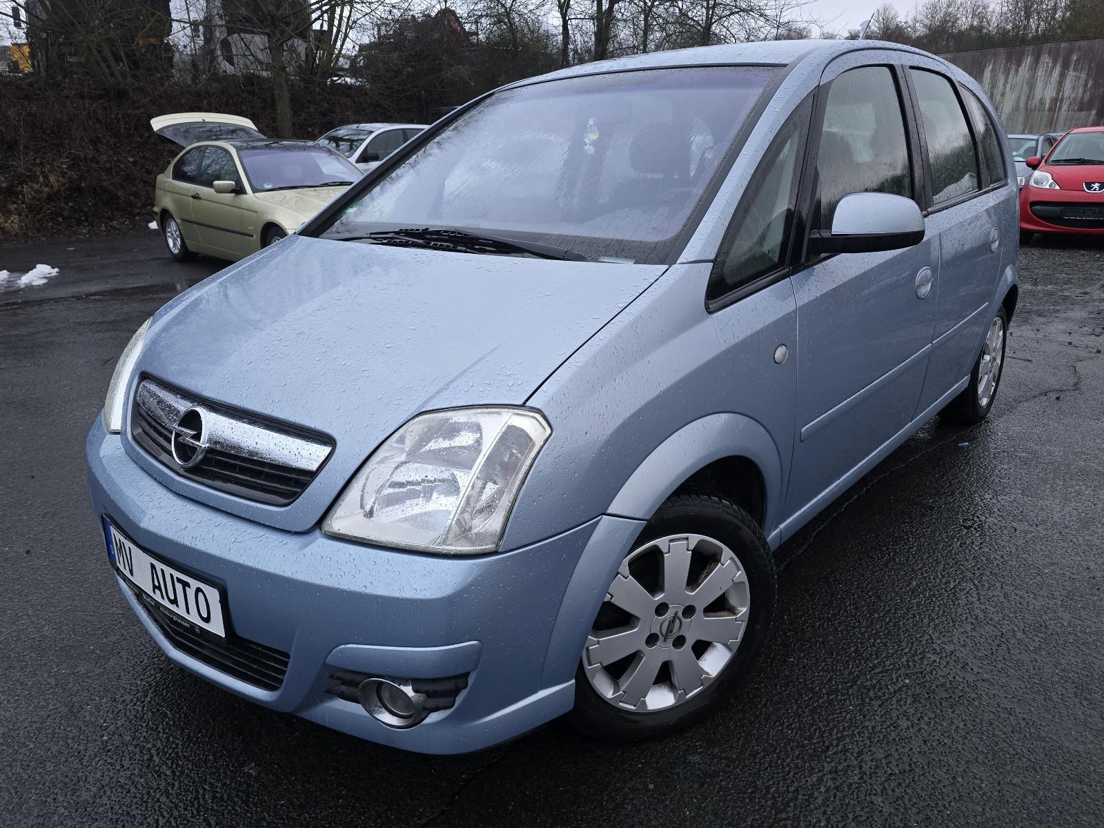 Opel Meriva 1.6 TÜV NEU"KLIMAAUT"AHK"8xALU"GRA"SITZH