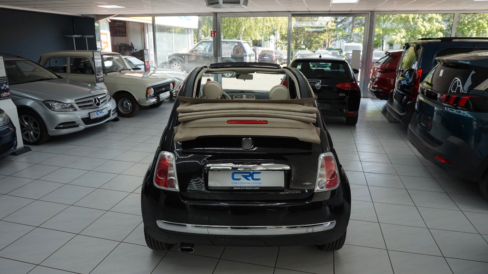 Fahrzeugabbildung Fiat 500 Lounge Cabrio  Scheckh. gepfl. TÜV neu