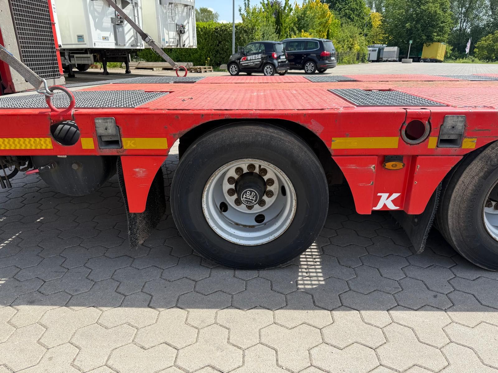 Fahrzeugabbildung Kässbohrer SLS.HS Tieflader mit hydr. Schwanenhals
