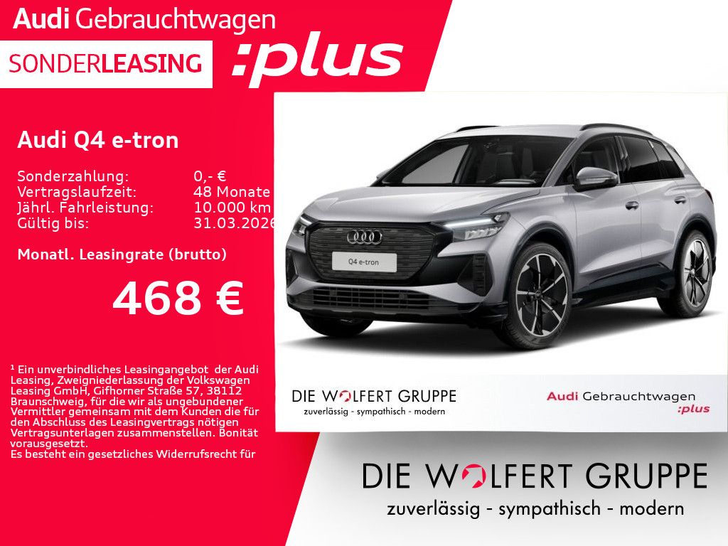 Audi Q4 e-tron 55 quattro *0,25%*AHK*360°*ACC
