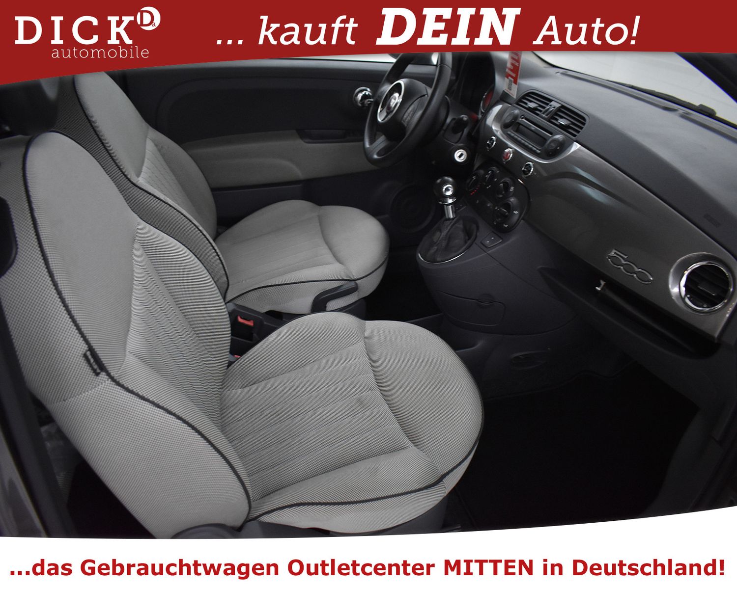 FIAT 500 1.2 Lounge 1-HAND+TOP ZUSTAND+PANO+KLIMA+TÜV - Image 11