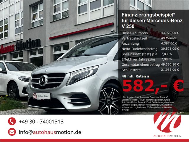 Mercedes-Benz V 250 AMG LANG 4M AVANTGARDE PANO LED LEDER KAME