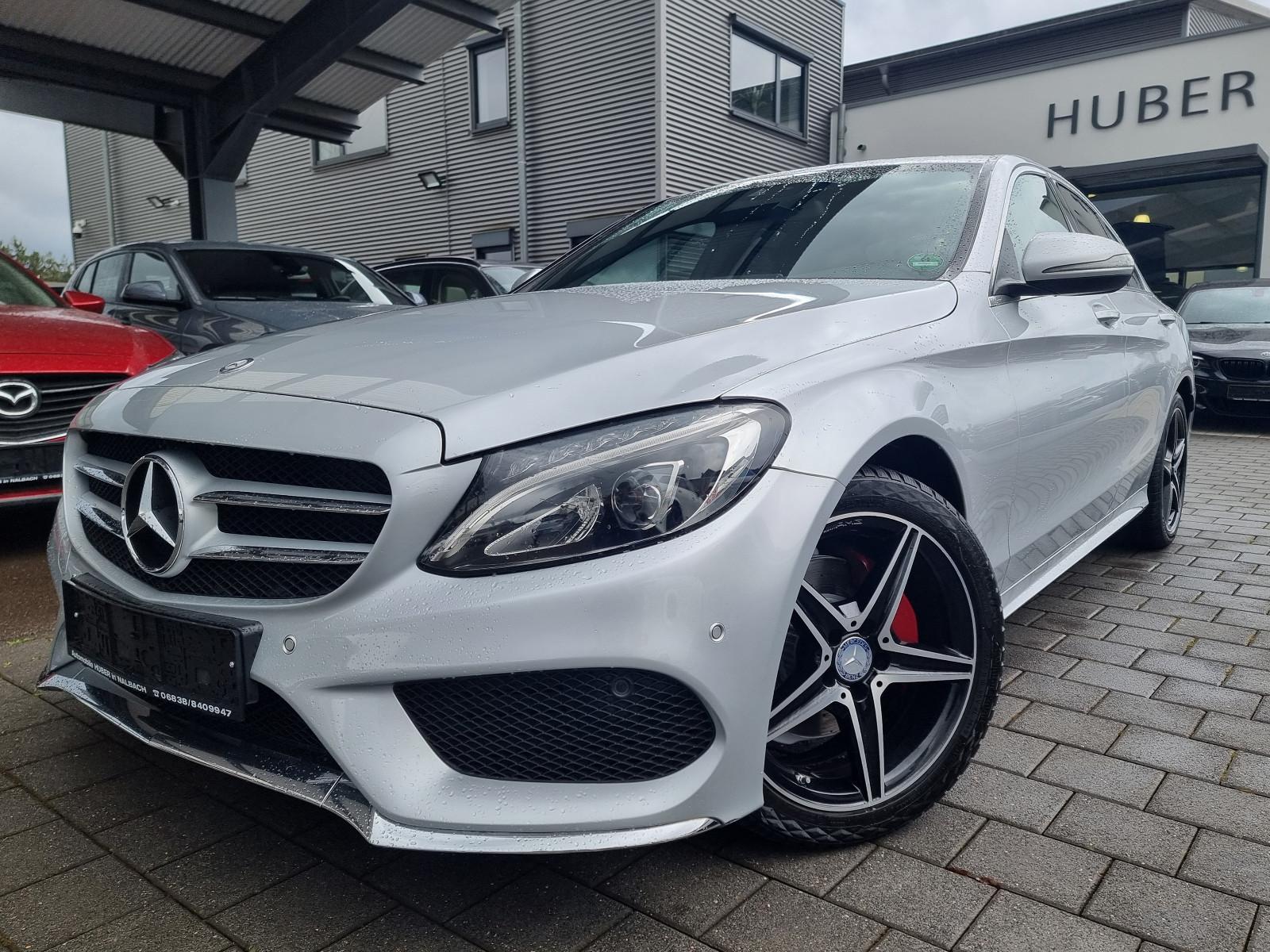 Mercedes-Benz C 220 d 4Matic AMG Aut-F1 Leder Navi SHZ LED TOP