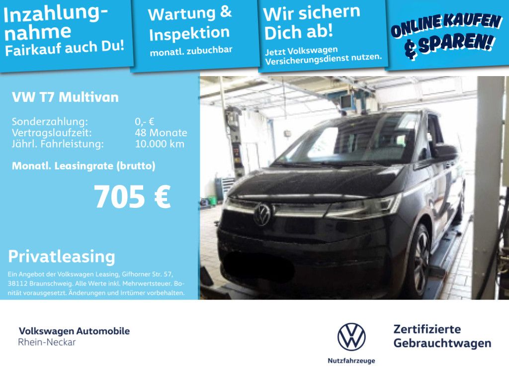 Volkswagen T7 2.0 TDI Multivan Style 7 Sitze Matrix LED Pan