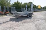 Humbaur 7,5 to Tandem-Tieflader-Durchfahrbar ALU-Rampen - Tier-/Pferdetransport 7 5 t