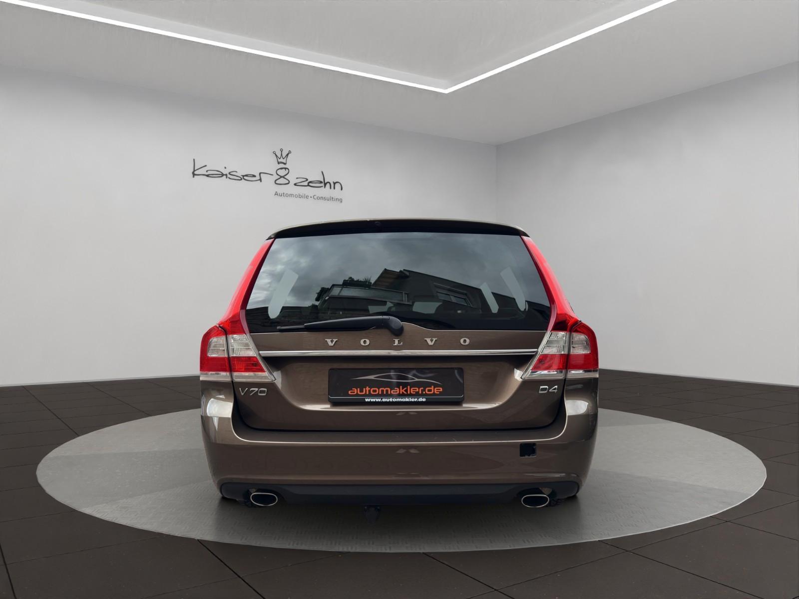 Volvo V70 D4 181 ch Summum • Cuir beige • GPS • Bi-Xénon • Webasto • Siège mémoire