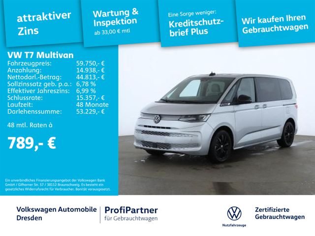 Volkswagen T7 Multivan Style NAV IQ-LED STH AHZV HUD LEDER