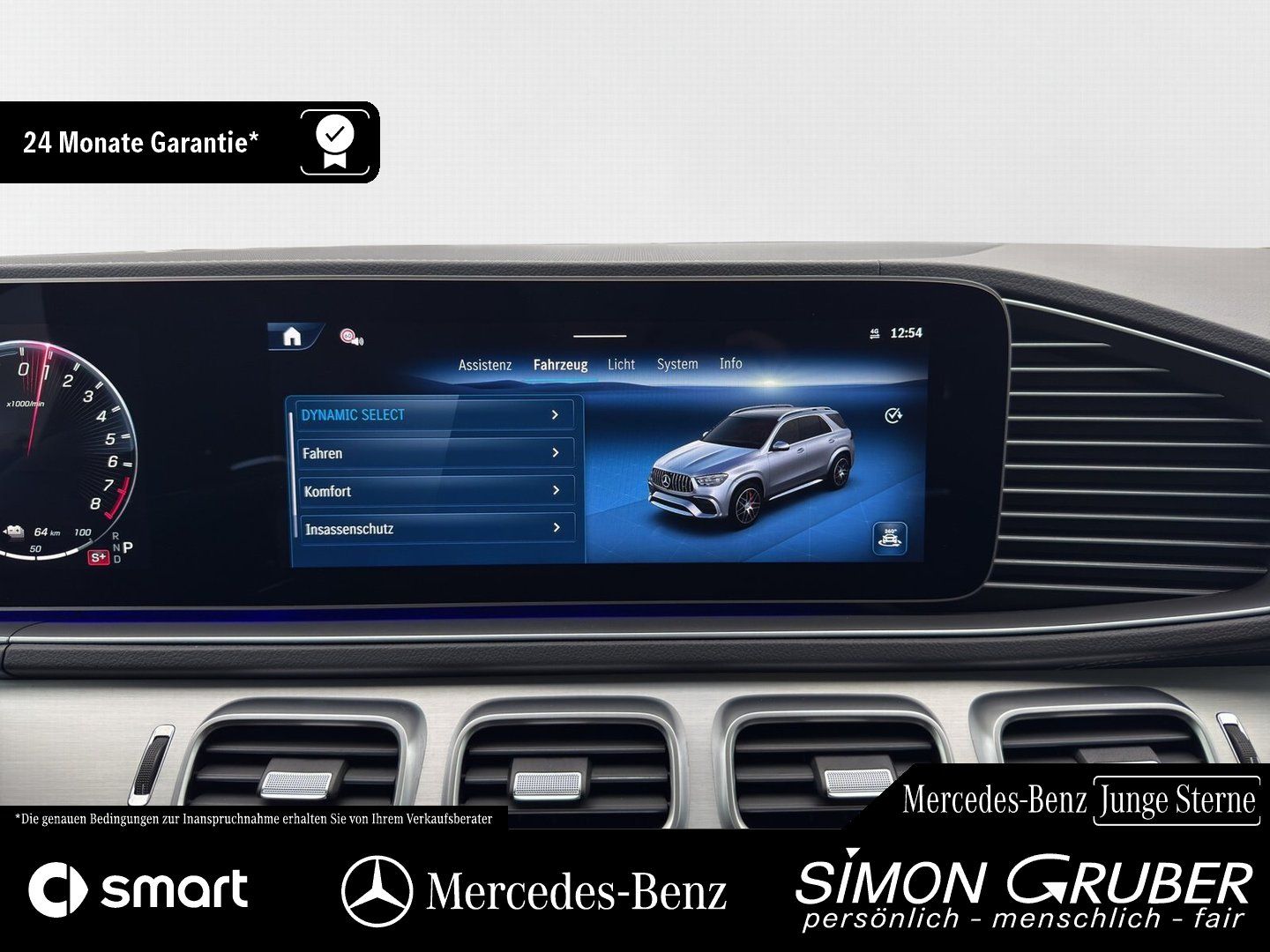 Fahrzeugabbildung Mercedes-Benz GLE 53 Hybrid 4M Massage Sitzklima HUD RIDE AHK