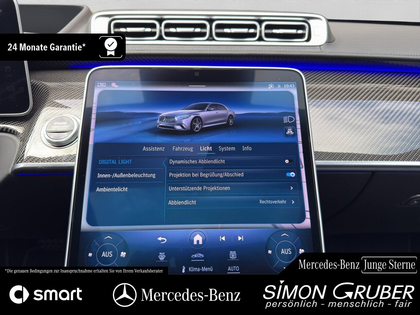 Fahrzeugabbildung Mercedes-Benz S 63 S E Performance Carbon Executive FondEntert