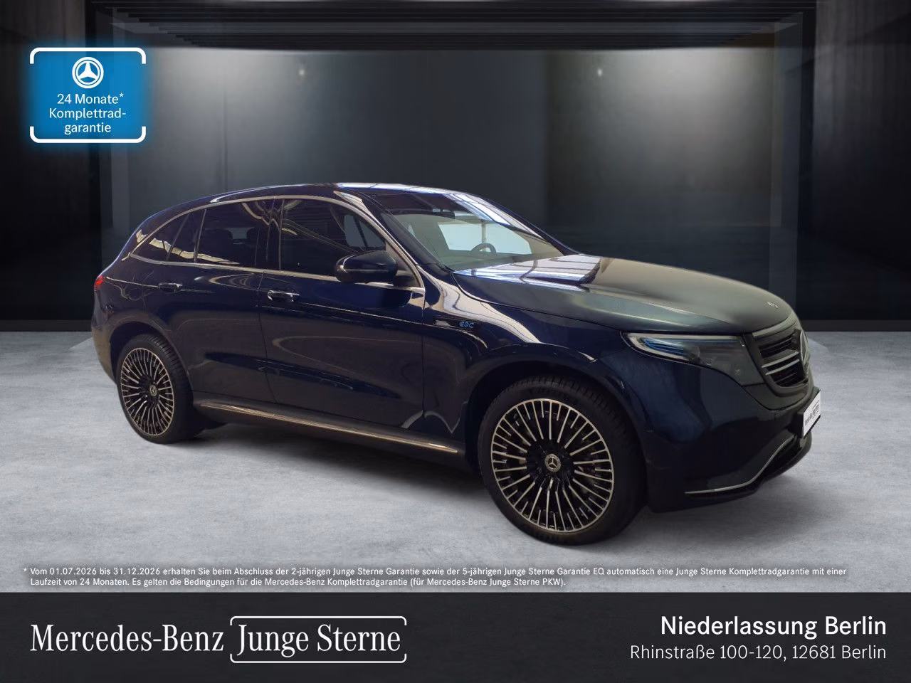 Mercedes-Benz EQC 400 4M AMG/SDH/MBeam/360°/Sound/Ambiente