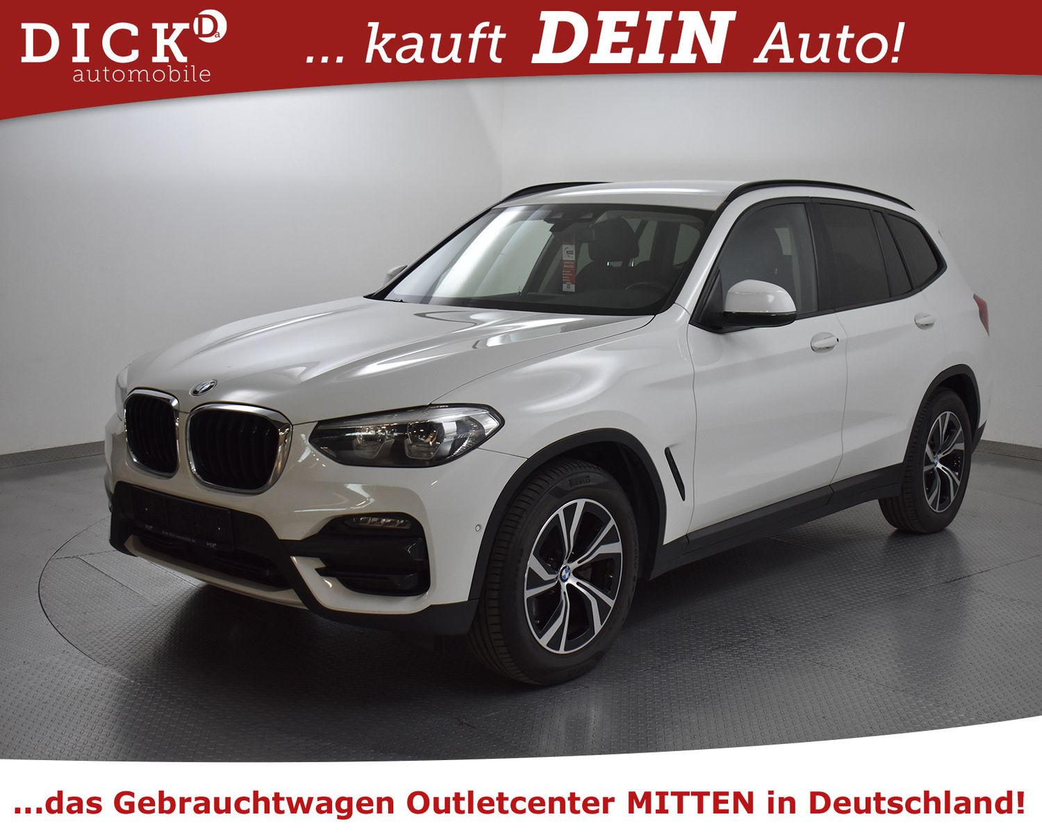 BMW X3 xDr 20d Aut Advan NAV+LED+AHK+ACC+LEDER+SHZ+M - Image 4