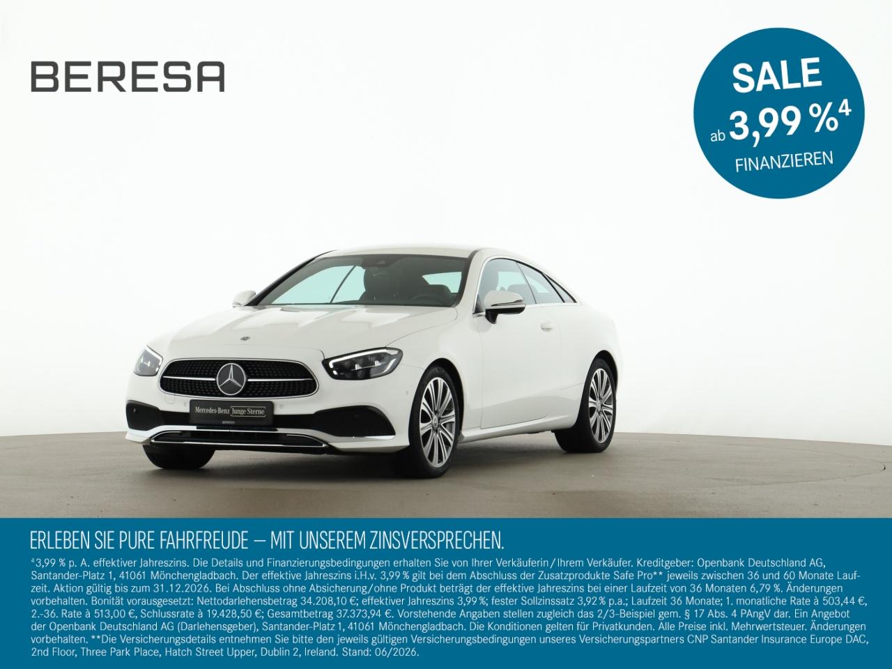 Mercedes-Benz E 200 Coupé Avantgarde Burmester Widescreen MBUX