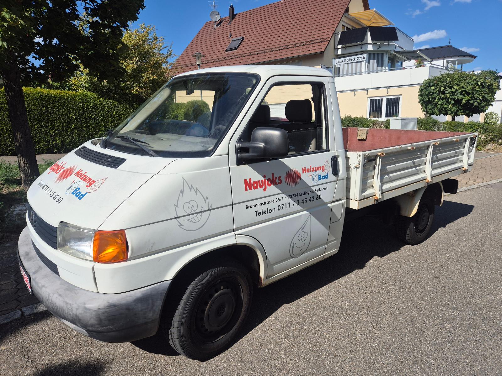 Volkswagen T4Pritsche LKW ZULASSUNG AHK 2HD TÜV NEU 08.2028