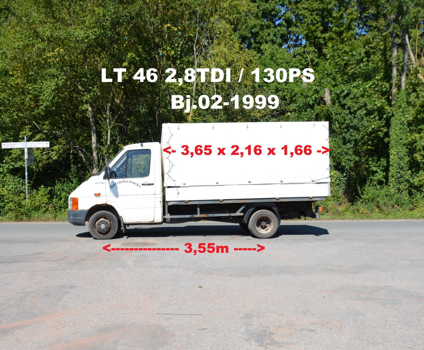 Volkswagen LT46 MAXI 2,8TDI PRITSCHE PLANE