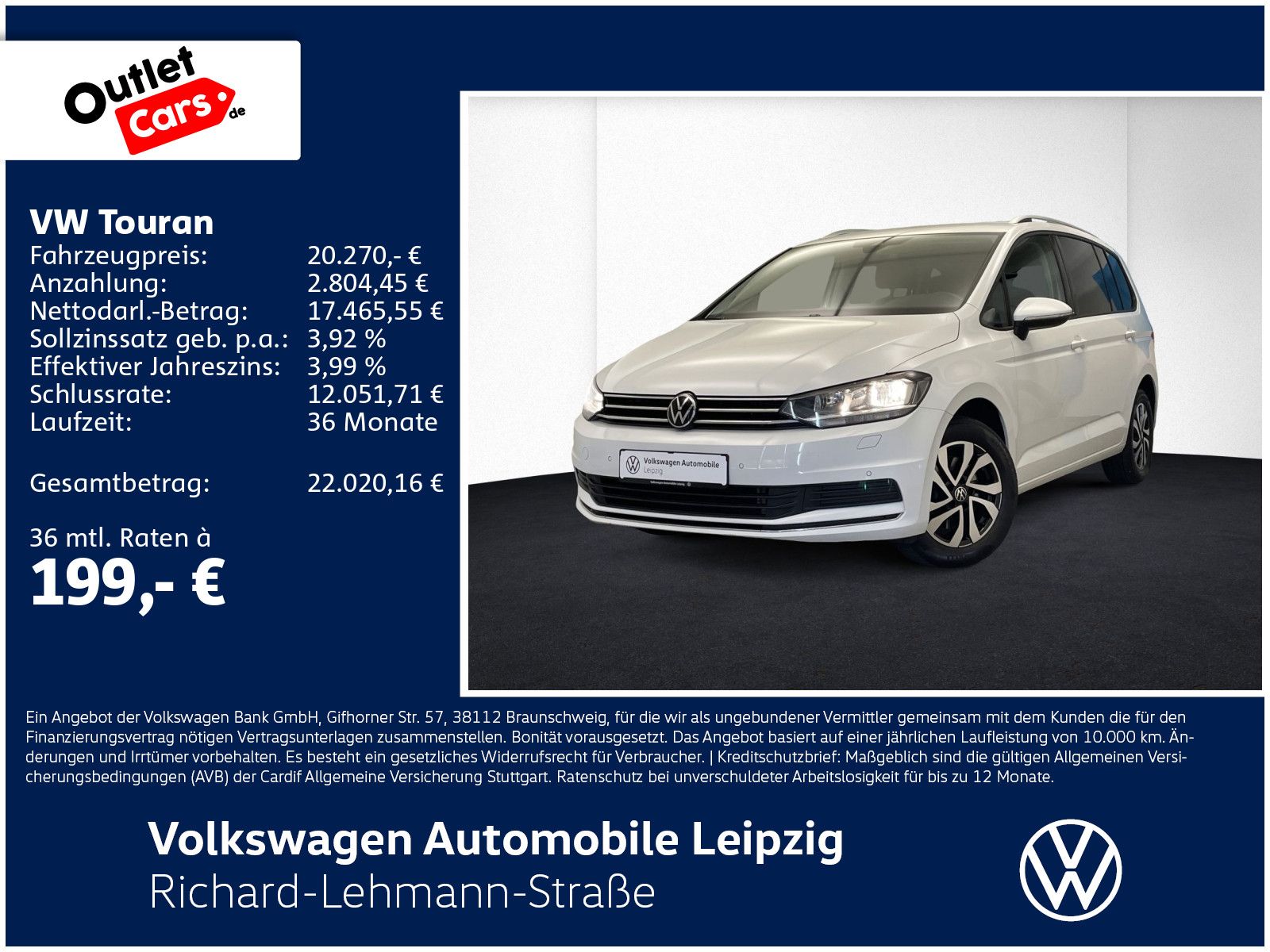 Volkswagen Touran "Active" 2.0 TDI DSG *Navi*PDC*SHZ*