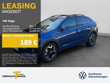 Volkswagen Leasingangebot: Volkswagen Taigo 1.5 TSI DSG R-LINE MATRIX KAMERA AHK IQ.DR