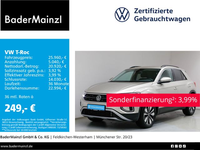 Volkswagen T-Roc 1.5 TSI  MOVE LED StdHzg Navi Virtual