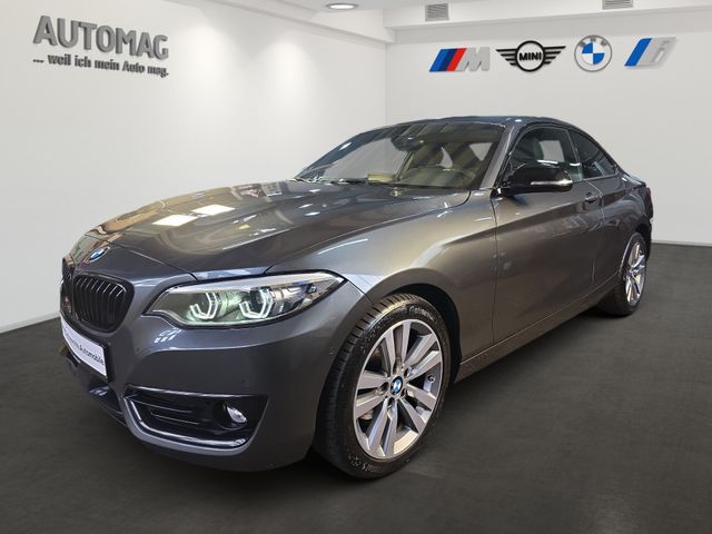 BMW 220d xDrive *Coupé *Sport Line* HiFi* DAB* LED *