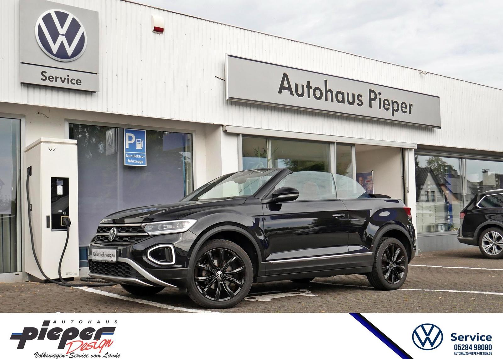 Volkswagen T-Roc Cabriolet 1.0 TSI Black Style Leder LED+