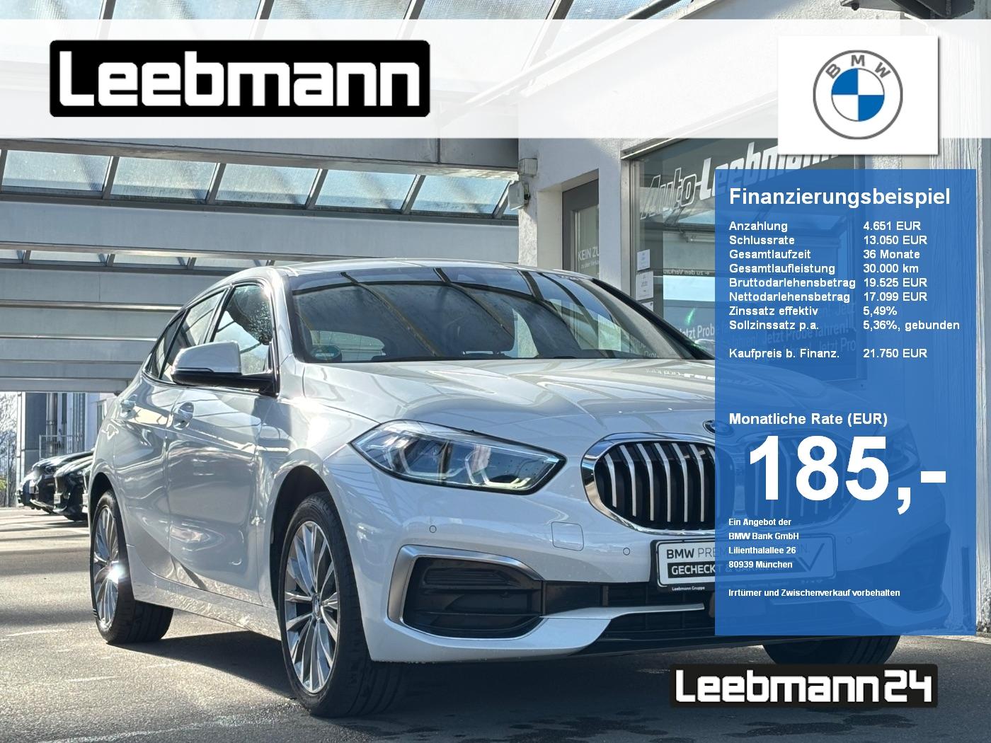 BMW 118i Limousine Luxury Line 2 JAHRE GARANTIE
