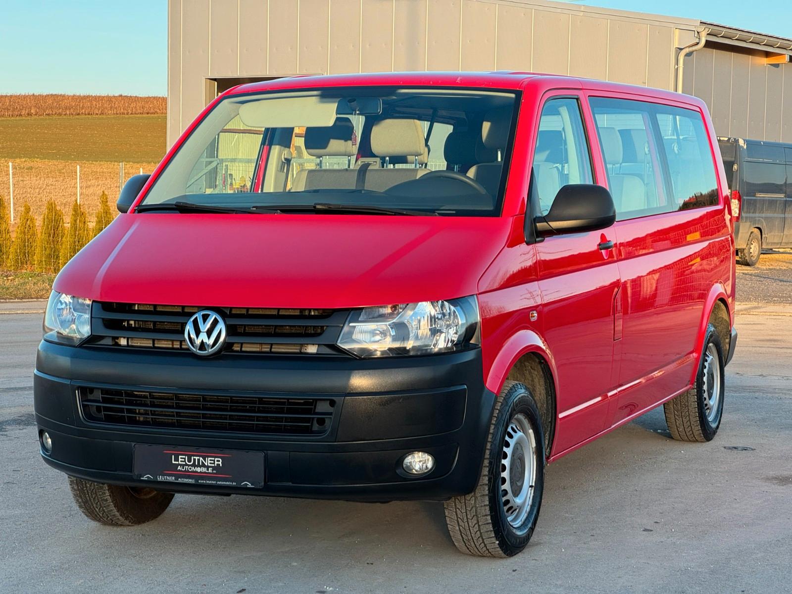 Volkswagen T5 2.0 TDI 9-Sitze Kombi lang PDC Klima