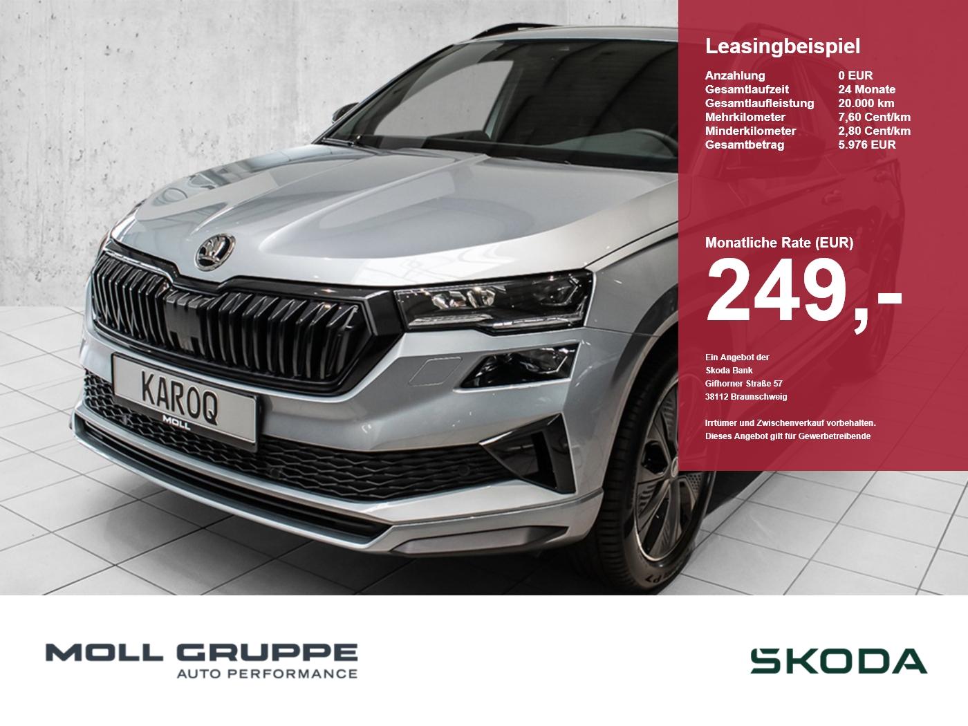 Skoda Karoq 2.0 TSI 4x4 Sportline 2xKLIMA ACC AHK AUT